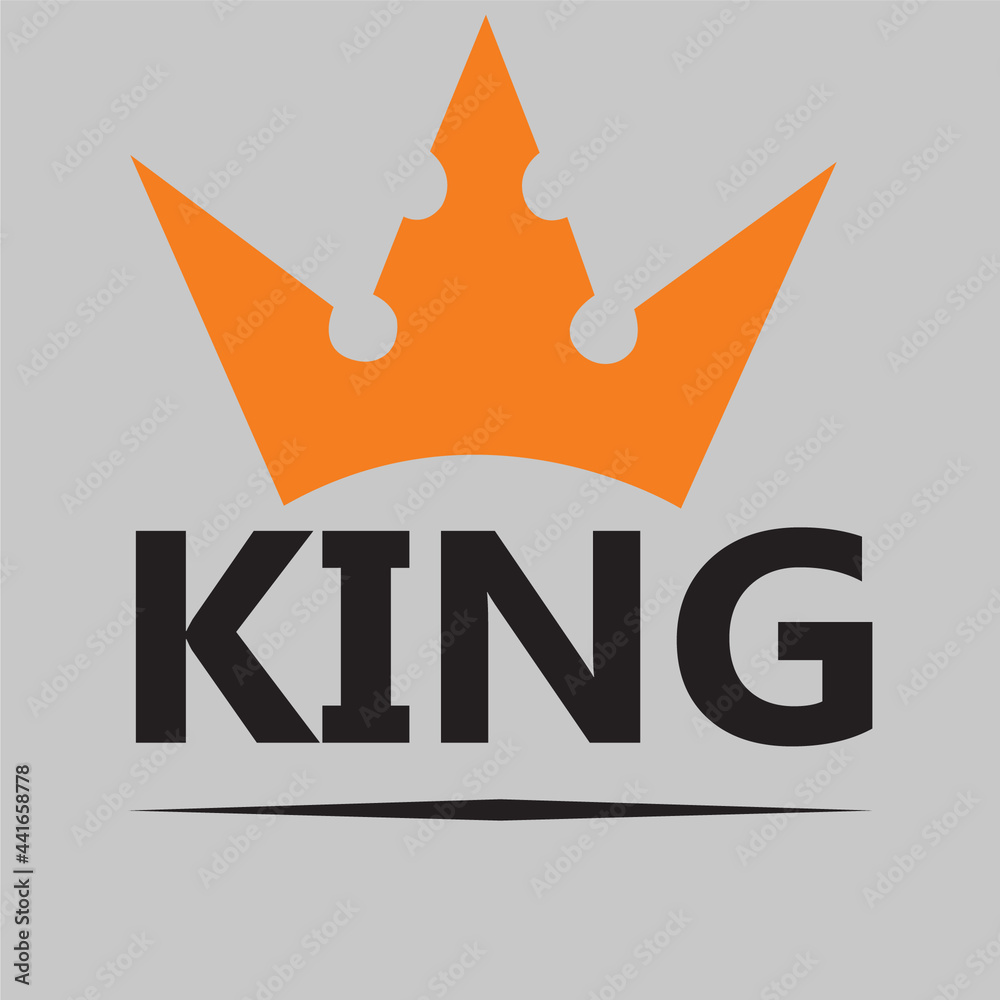 Obraz premium King Logo