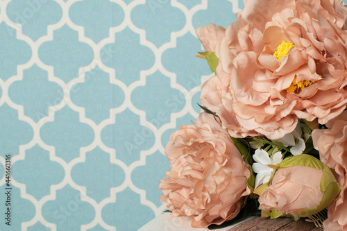 vintage bouquet of roses