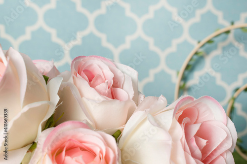 vintage bouquet of roses