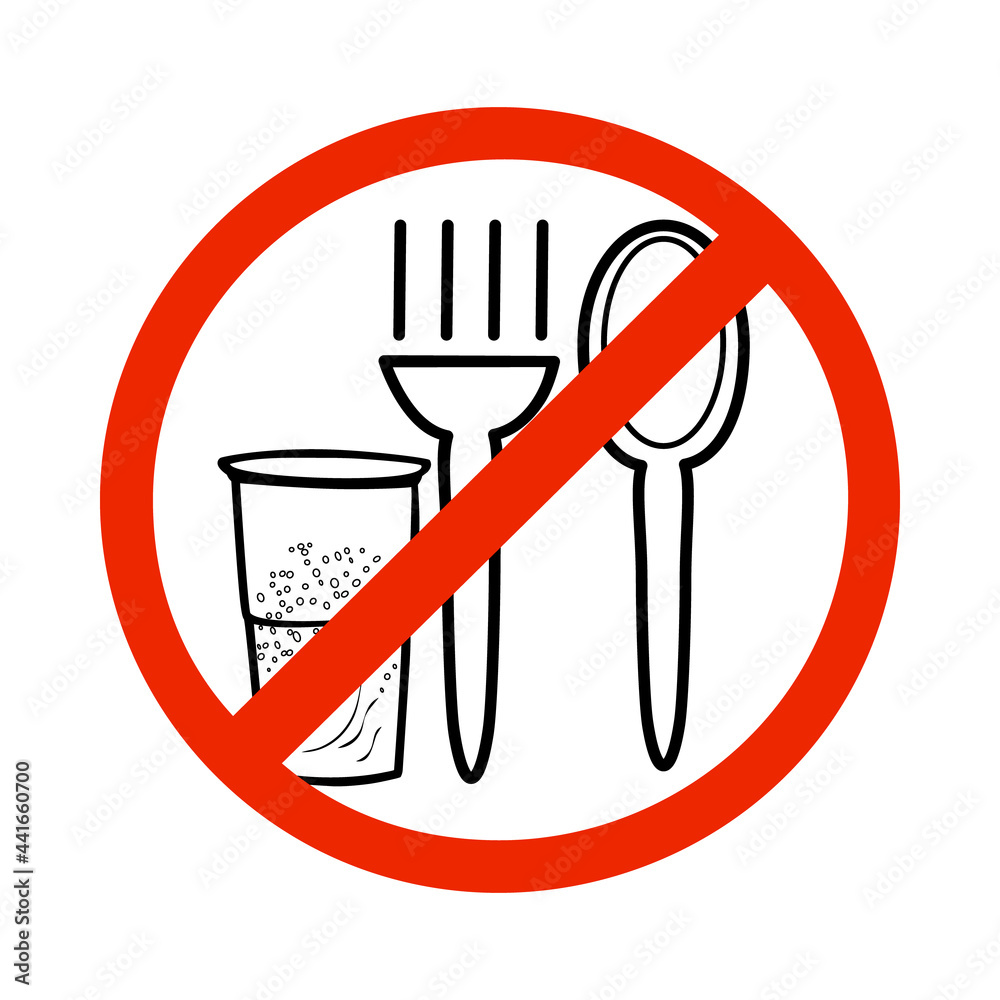 No eating sign isolated on white background. Not allowed to eat and drink icon. No food symbol. Fork, spoon and glass in crossed red circle. Simple flat sign. Common public sign. Vector illustration No eating sign isolated on white background. Not allowed to eat and drink icon. No food symbol. Fork, spoon and glass in crossed red circle. Simple flat sign. Common public sign. Vector illustration