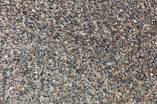 Exposed aggregate concrete background photo