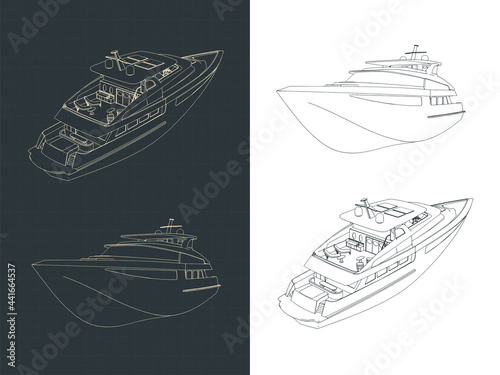 Yacht drawings