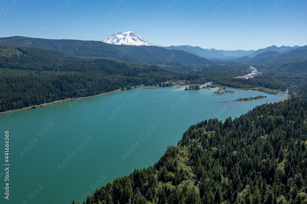 Mount Rainier Aerials
