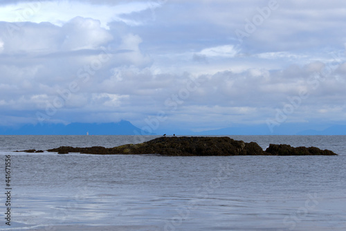 Ocean Scape at Neck Point Park in Nanaimo, British Columbia, Canada.
