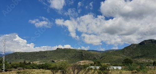 panorama of the mountains