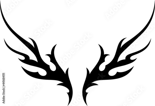 185-Fire Tribal-68(Wing Type)
