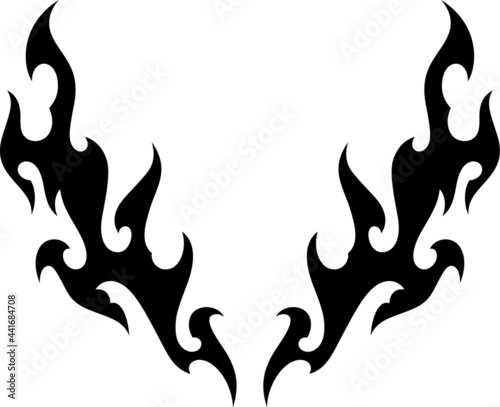 189-Fire Tribal-72(Wing Type)