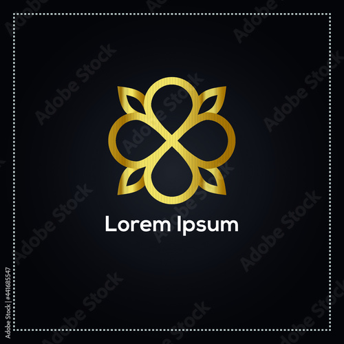 Geometric shape Logo Template for business