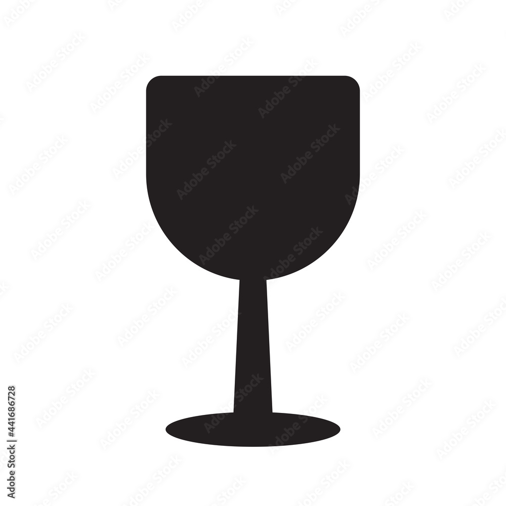 wine glass icon vector graphic design wine glass icon vector graphic design