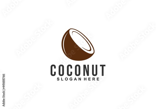 coconut logo in white background