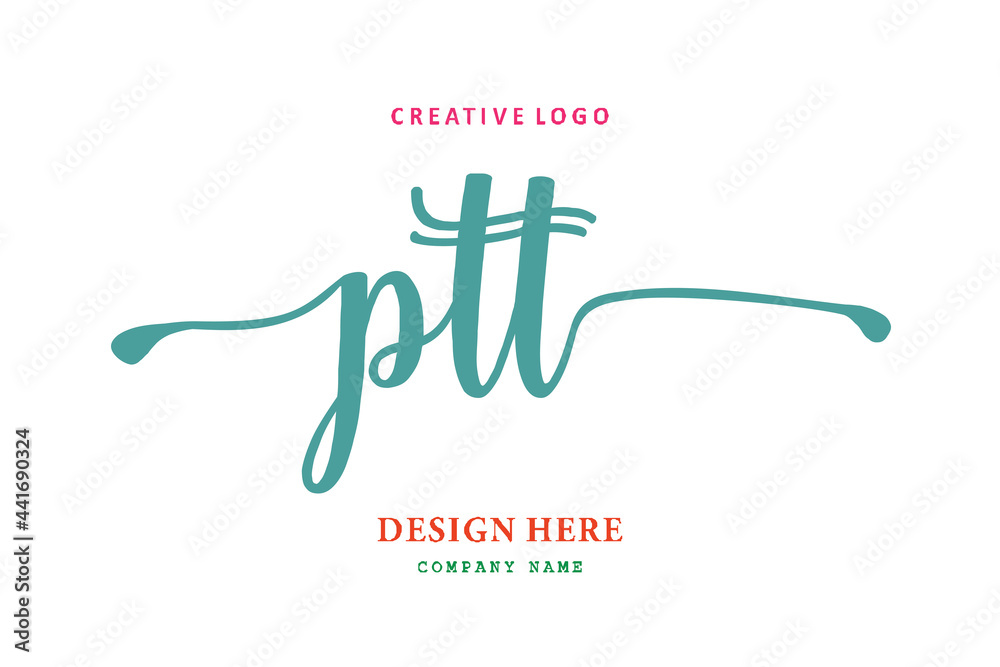 PTT lettering logo is simple, easy to understand and authoritative PTT lettering logo is simple, easy to understand and authoritative