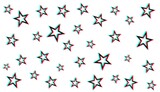 3d star pattern background