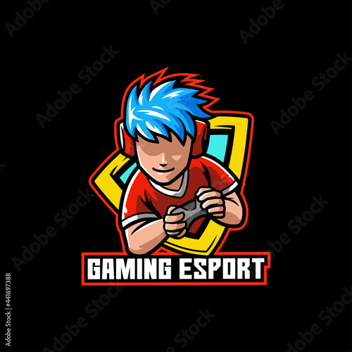child gaming esport gamer e-sport controller kid joystick streaming winner