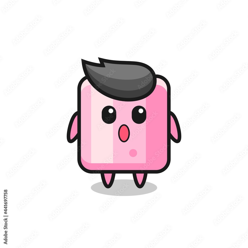 the amazed expression of the marshmallow cartoon the amazed expression of the marshmallow cartoon