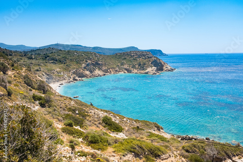 Coast of the Aegean Sea. Datca peninsula, Turkey
