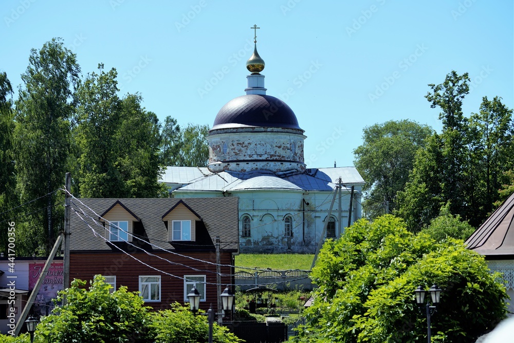 St Nikolas church in Myshkin city St Nikolas church in Myshkin city