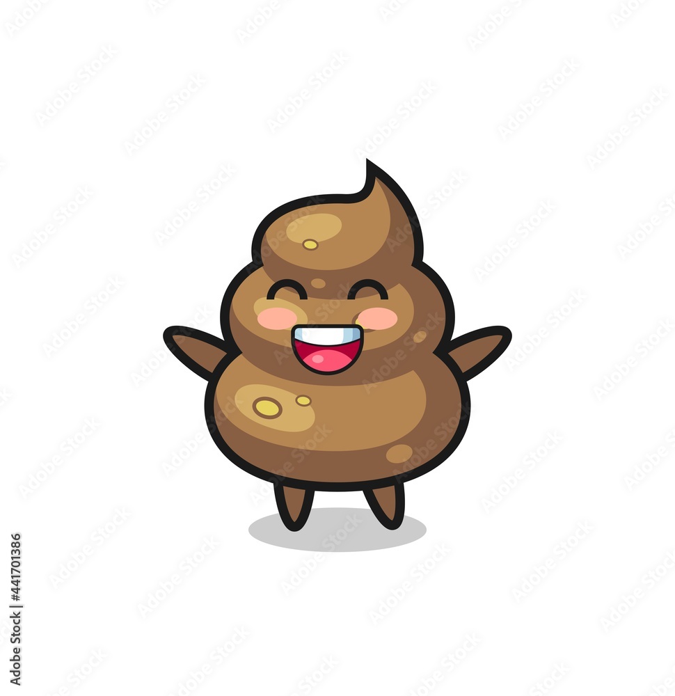 happy baby poop cartoon character happy baby poop cartoon character