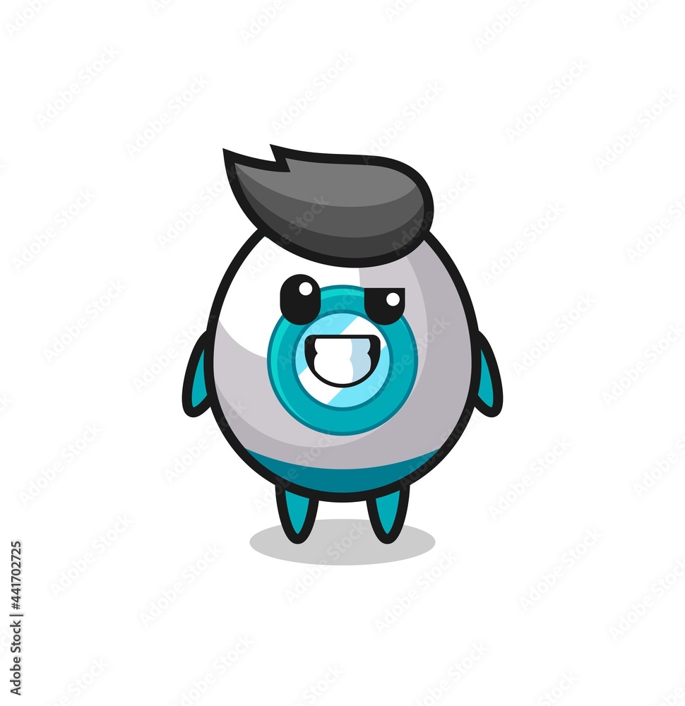 cute rocket mascot with an optimistic face cute rocket mascot with an optimistic face