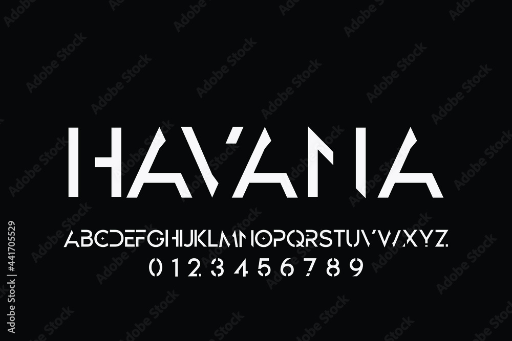 Alphabet typeface vector font. Abstract modern alphabet fonts. Typography design digital music future creative font. vector illustration font Typography fonts regular uppercase and lowercase.handwritt