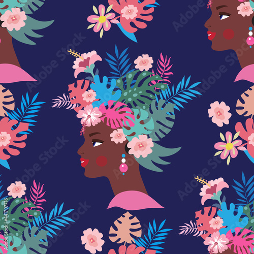 Summer girl pattern 1