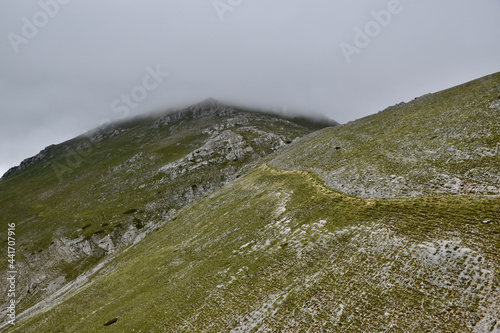 path in the mountain 