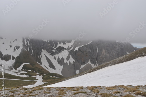 snow covered mountain
