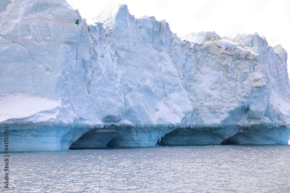 Iceberg in the ocean near Antarctic Peninsula Iceberg in the ocean near Antarctic Peninsula