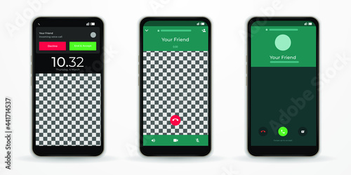 Whatsapp Interface template design
