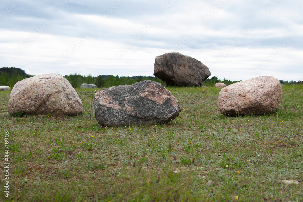 Natural landscape. Stones.