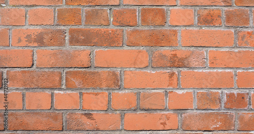 wide 4K red brick wall background