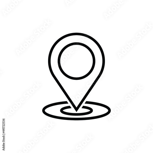 Free Download location pin icon vector - GFXLoad