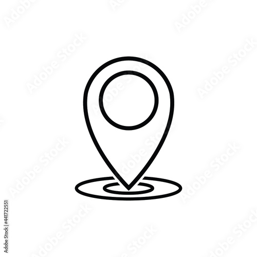 Free Download location pin icon vector - GFXLoad