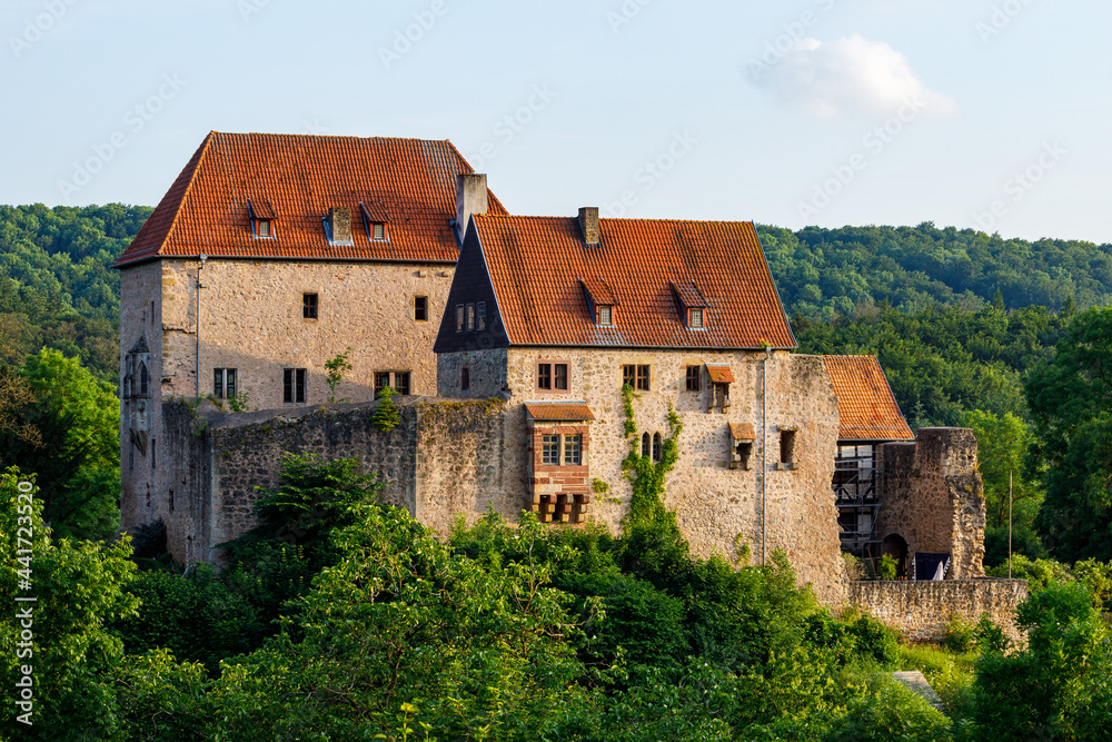 The castle of Tannenburg at Nentershausen in Hesse