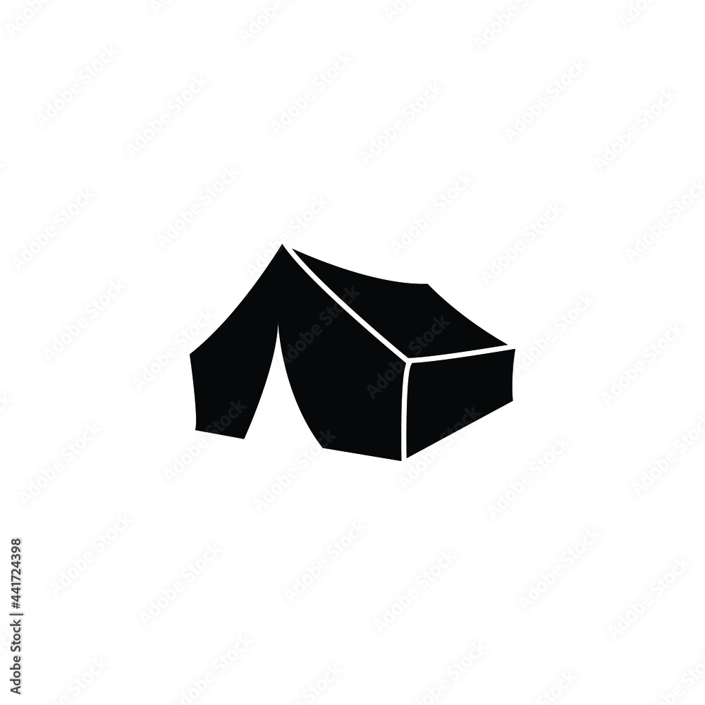 camping tent icon design template vector camping tent icon design template vector