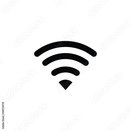 wifi icon design template vector