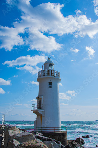 lighthouse on the coast