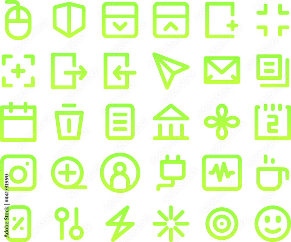 Element interface for website and app icons Icon Element interface for website and app icons Icon