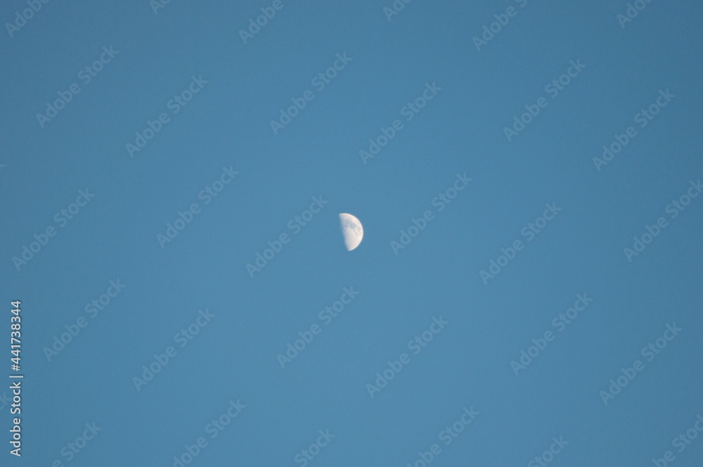moon, sky, blue, space, day, nature, night, clouds, white, light, cloud, planet, full, evening, astronomy, lunar, air, heaven, beautiful, half moon moon, sky, blue, space, day, nature, night, clouds, white, light, cloud, planet, full, evening, astronomy, lunar, air, heaven, beautiful, half moon