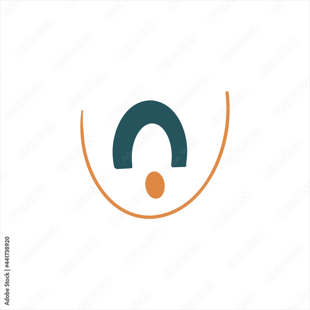Vector Abstract Shape, Geometric Liquid Abstraction Isolated, Trendy Modern Design Element. Vector Abstract Shape, Geometric Liquid Abstraction Isolated, Trendy Modern Design Element.