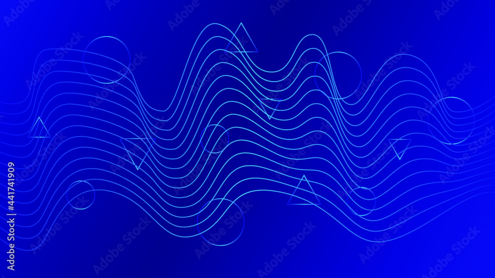 Abstract geometric background thin lines