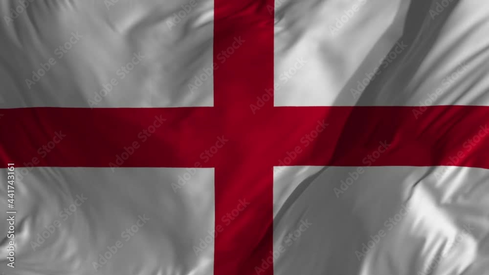 England national flag gently waving in the wind full hd 1080p st georg red and white England national flag gently waving in the wind full hd 1080p st georg red and white