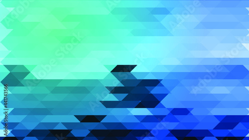 Abstract geometric background. Dies, tiles, bricks.