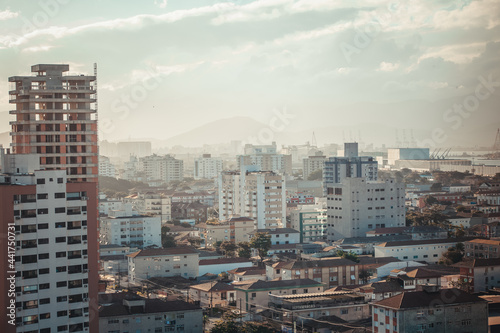 Vista aerea de Santos