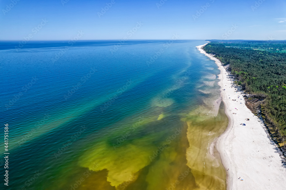 Baltic Sea - beautiful Polish coast. Baltic Sea - beautiful Polish coast.