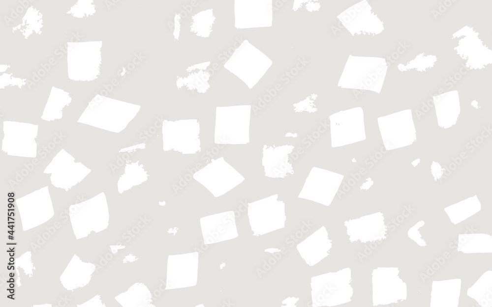 Seamless organic grunge pattern with hand drawn brush strokes. Vector ornament for wrapping paper, wallpapers, web design etc.