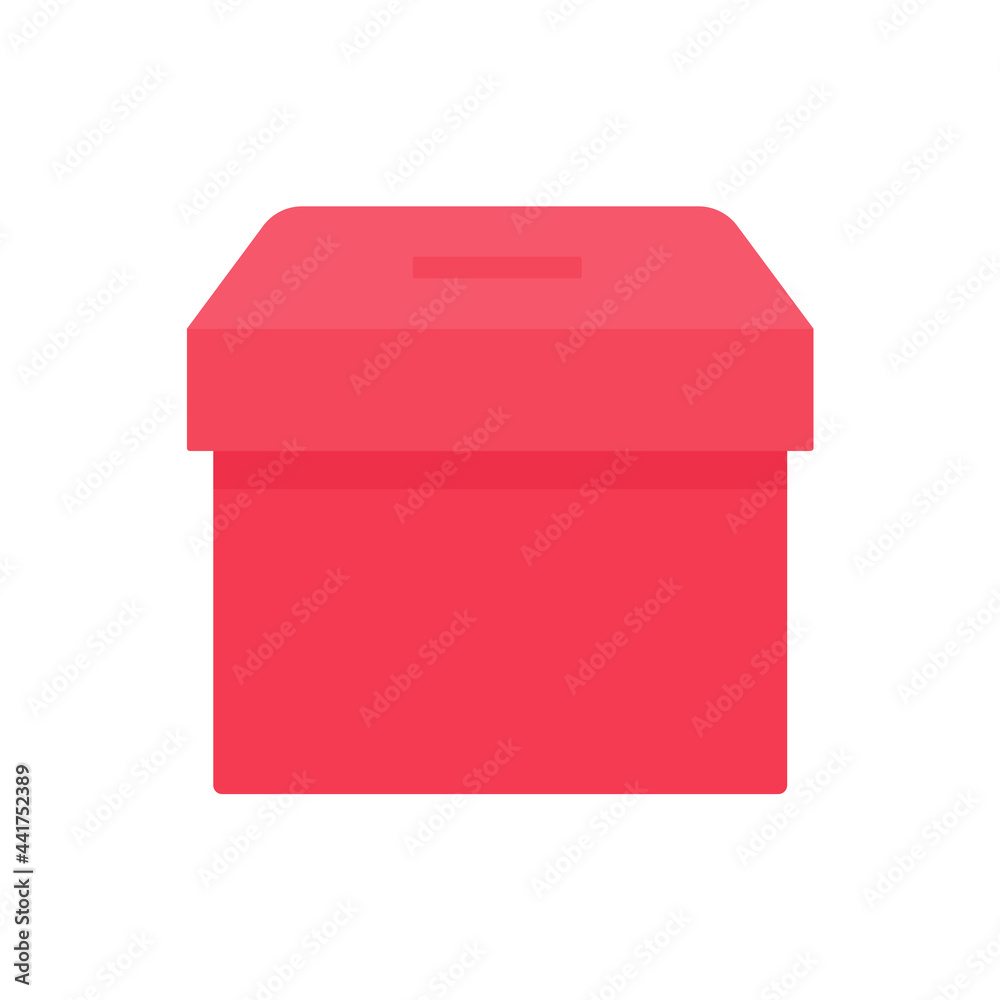 money and leftovers donation box vector The concept of helping the poor for charity