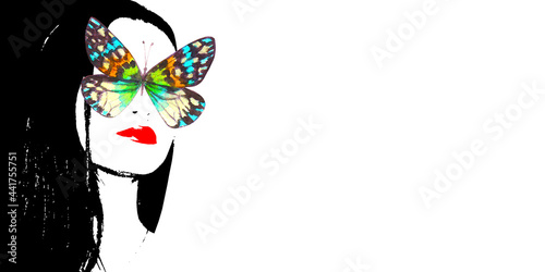 Contemporary art fashion wo...