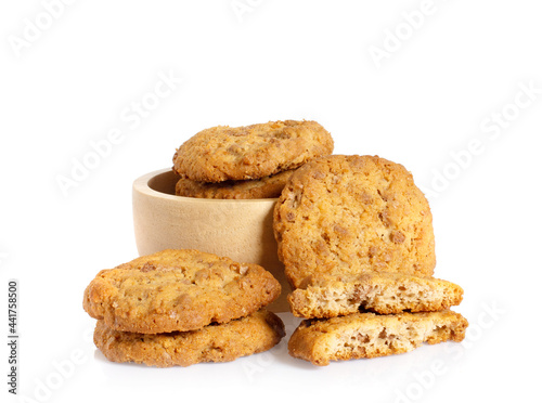 cookies isolate on white background.
