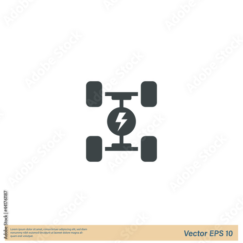 car drivetrain icon © andy