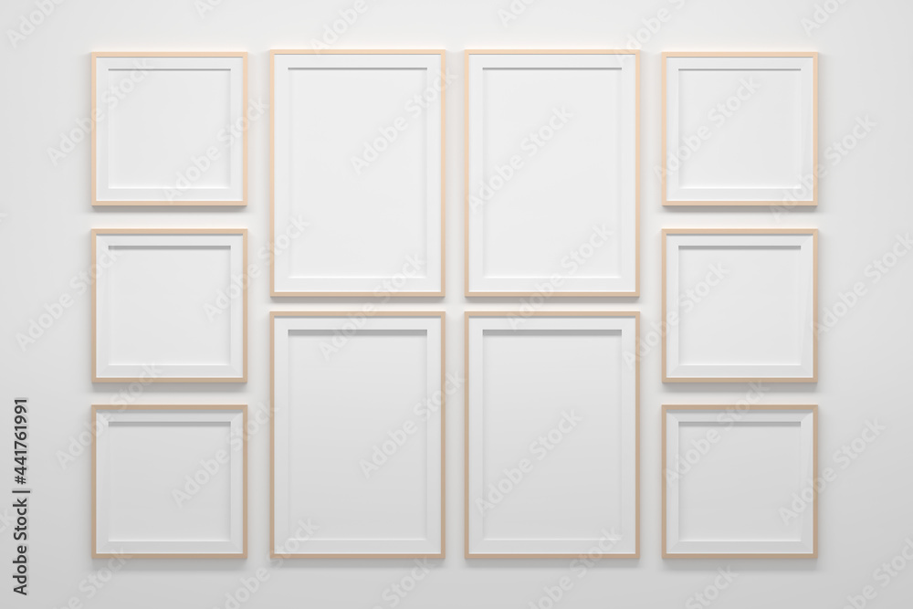 Large collection set of mockup template of A4 and 1;1 blank empty frames Large collection set of mockup template of A4 and 1;1 blank empty frames